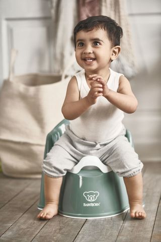 Potty Chair Deep green/White