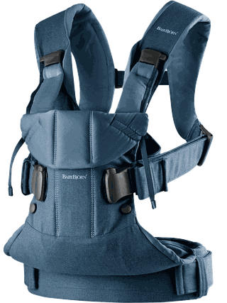 Baby Carrier One Classic denim/Midnight blue - Cotton Mix BabyBjörn