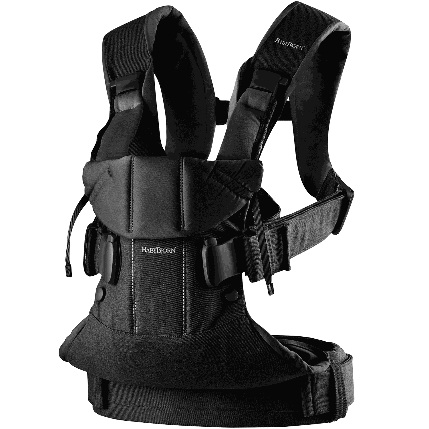 Babybjörn Unisex Infant Black Baby Carrier One - / Woven Mix