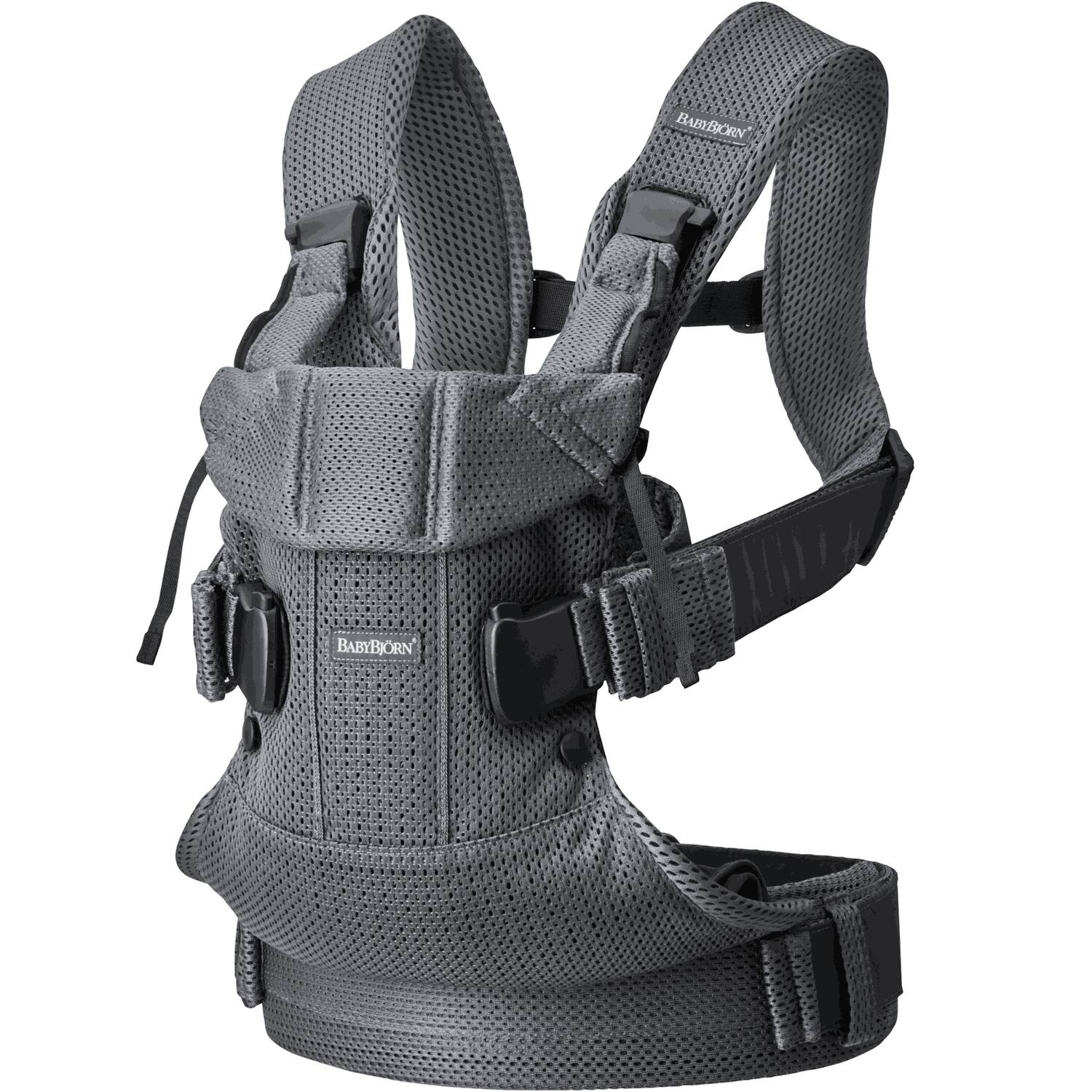 Mochila Porta Bebé One Air - Antracita / Malla 3D