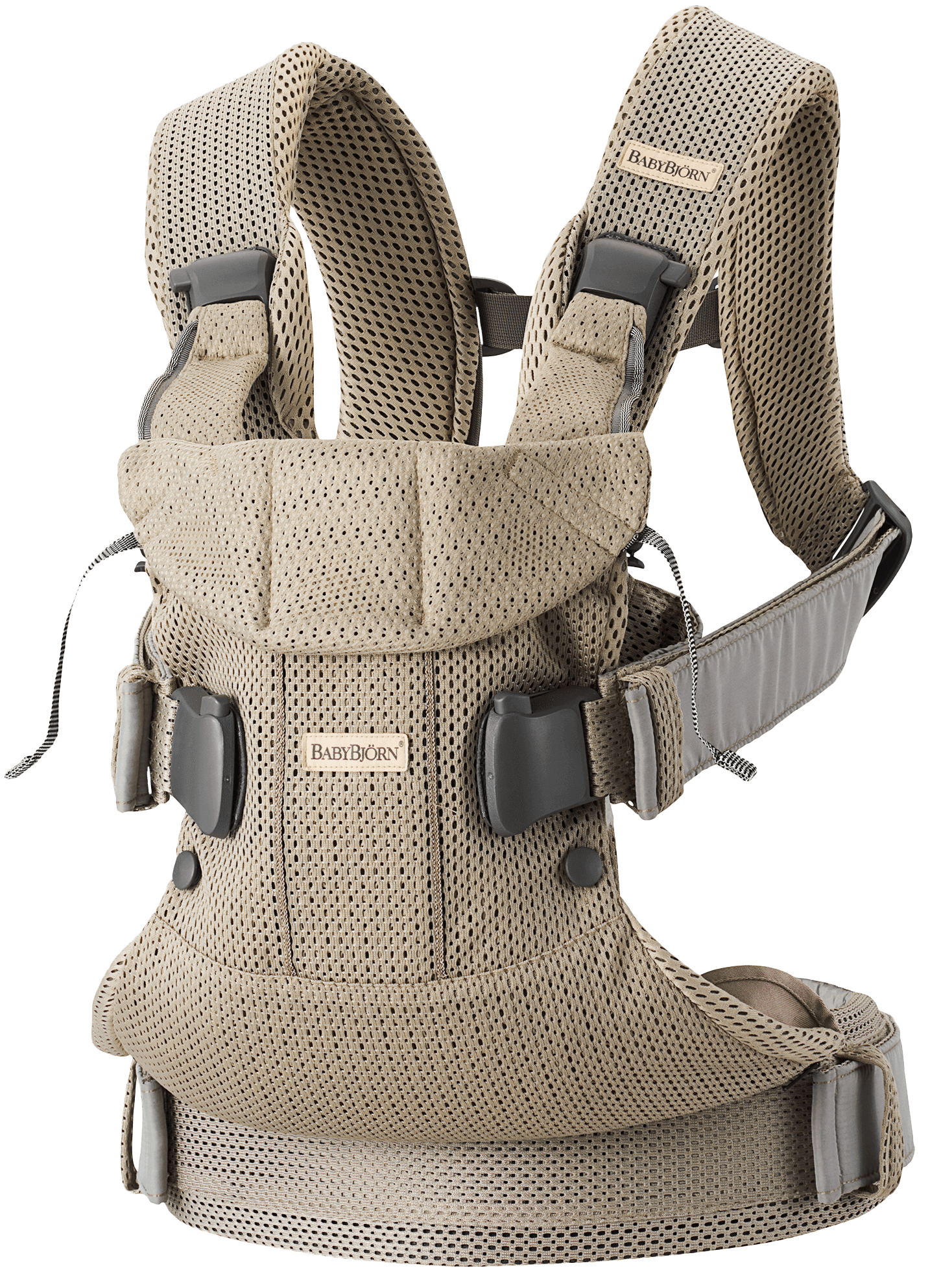 Baby Carrier One Air Gray beige - 3D Mesh BabyBjörn