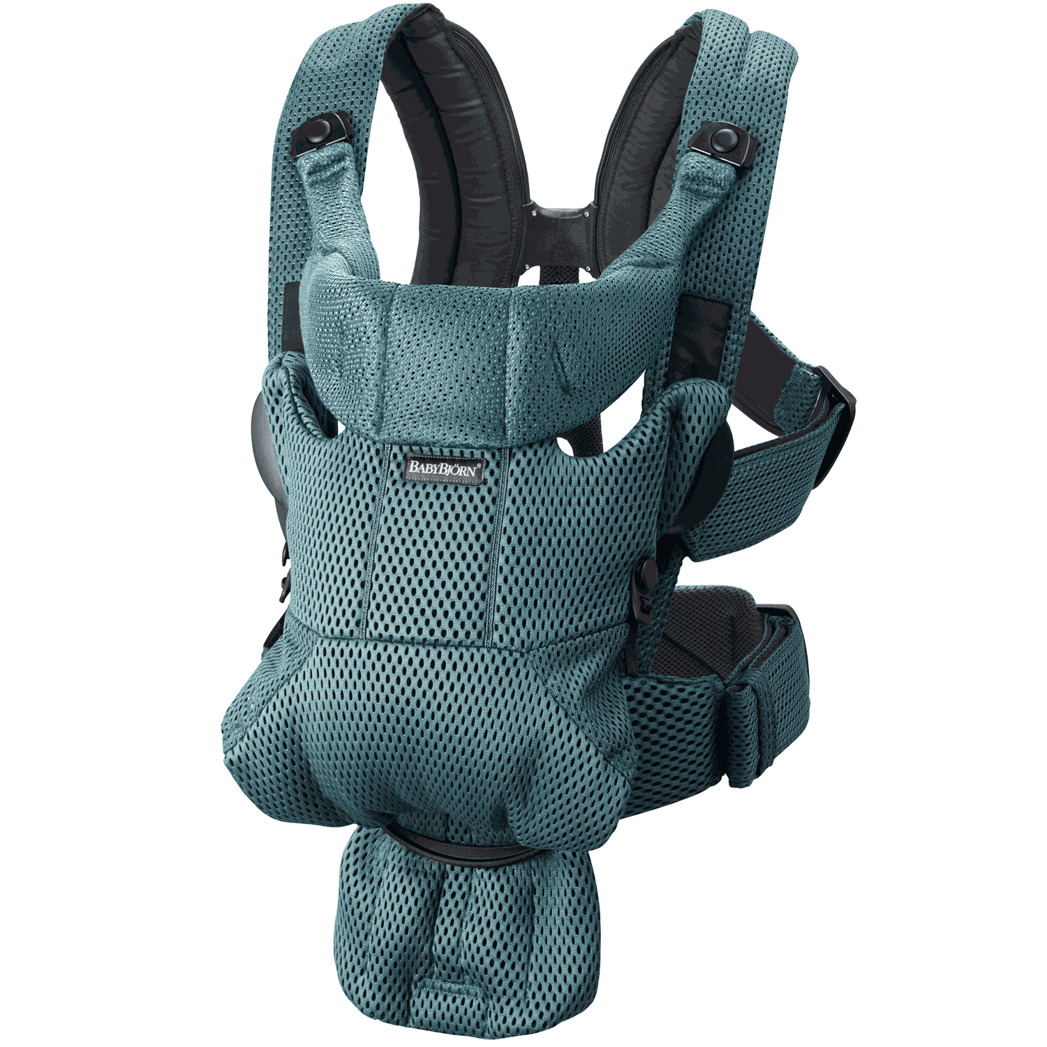 Mochila Porta Bebé Move - Verde grisáceo / Malla 3D