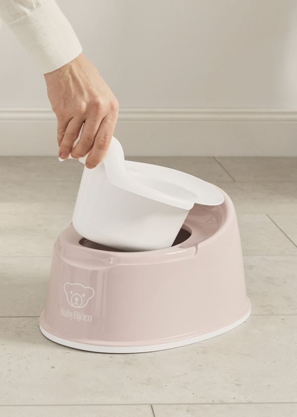 Smart Potty Powder pink/White