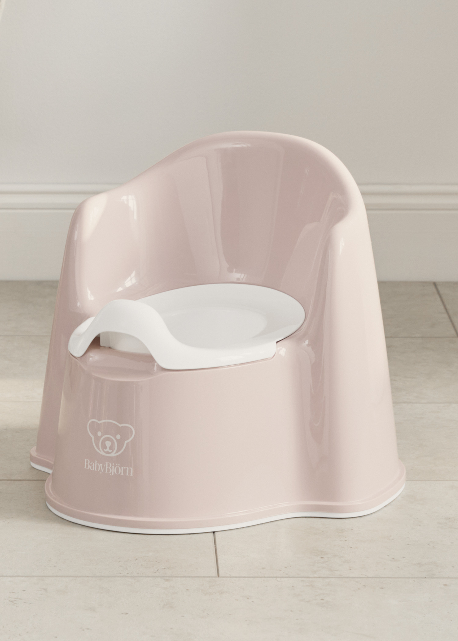 Pot Fauteuil - Rose pastel/Blanc (BabyBjörn) - Image 7