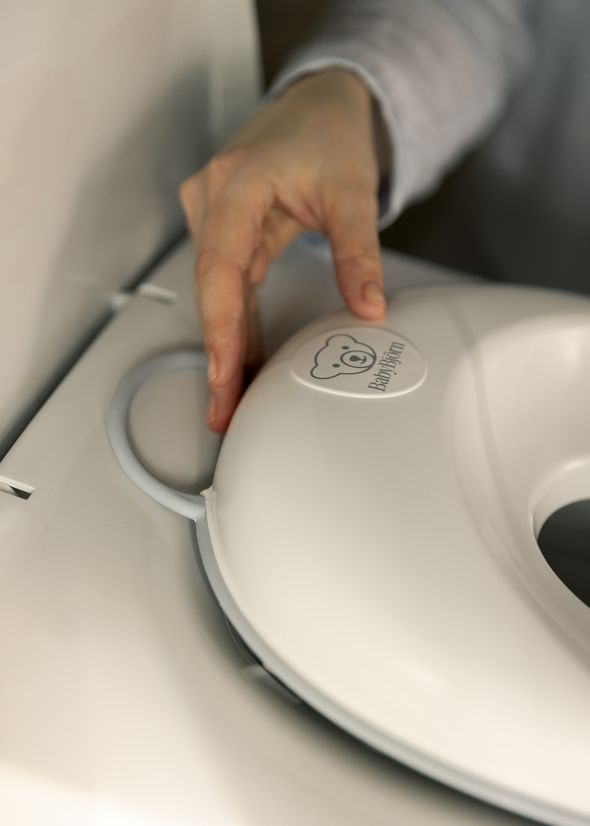 Toilet Training Seat White/Gray