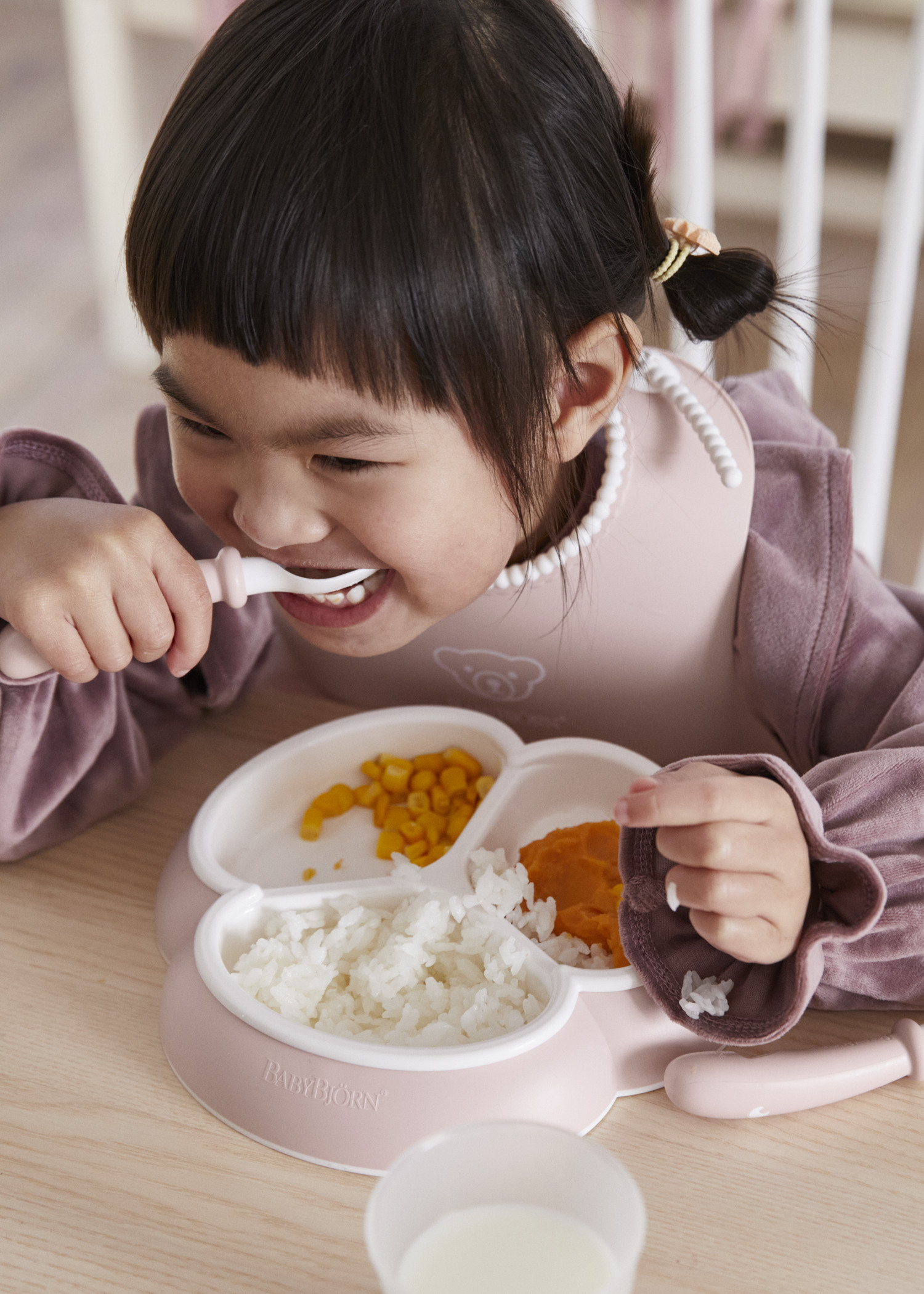 Ensemble repas, 8 pièces - Rose pastel (BabyBjörn) - Image 8