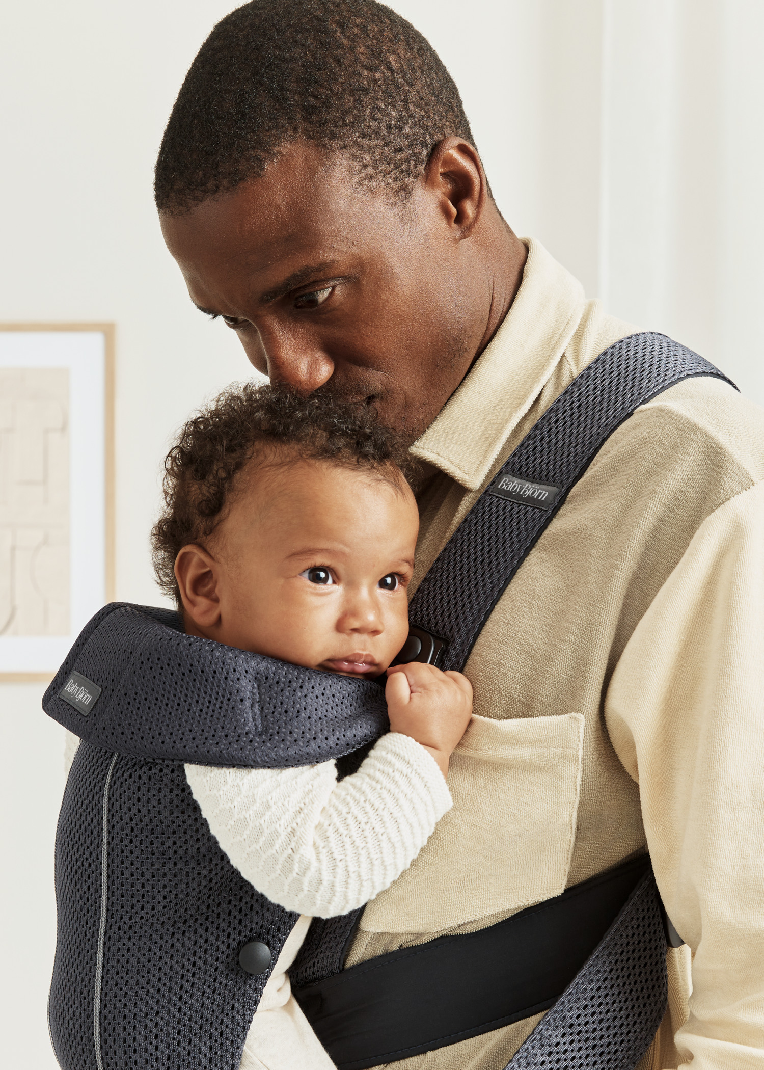 Porte-bébé Mini - Anthracite / Mesh 3D (BabyBjörn) - Image 7