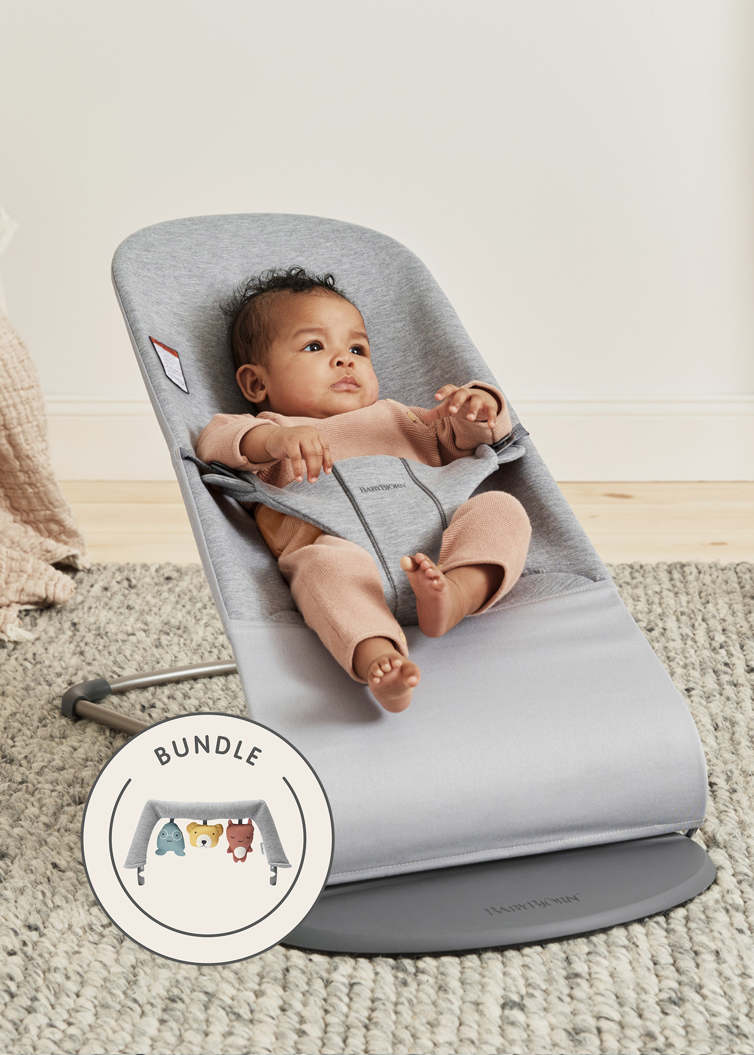BABY BJORN バウンサー us-006072-soft-friends-bouncer