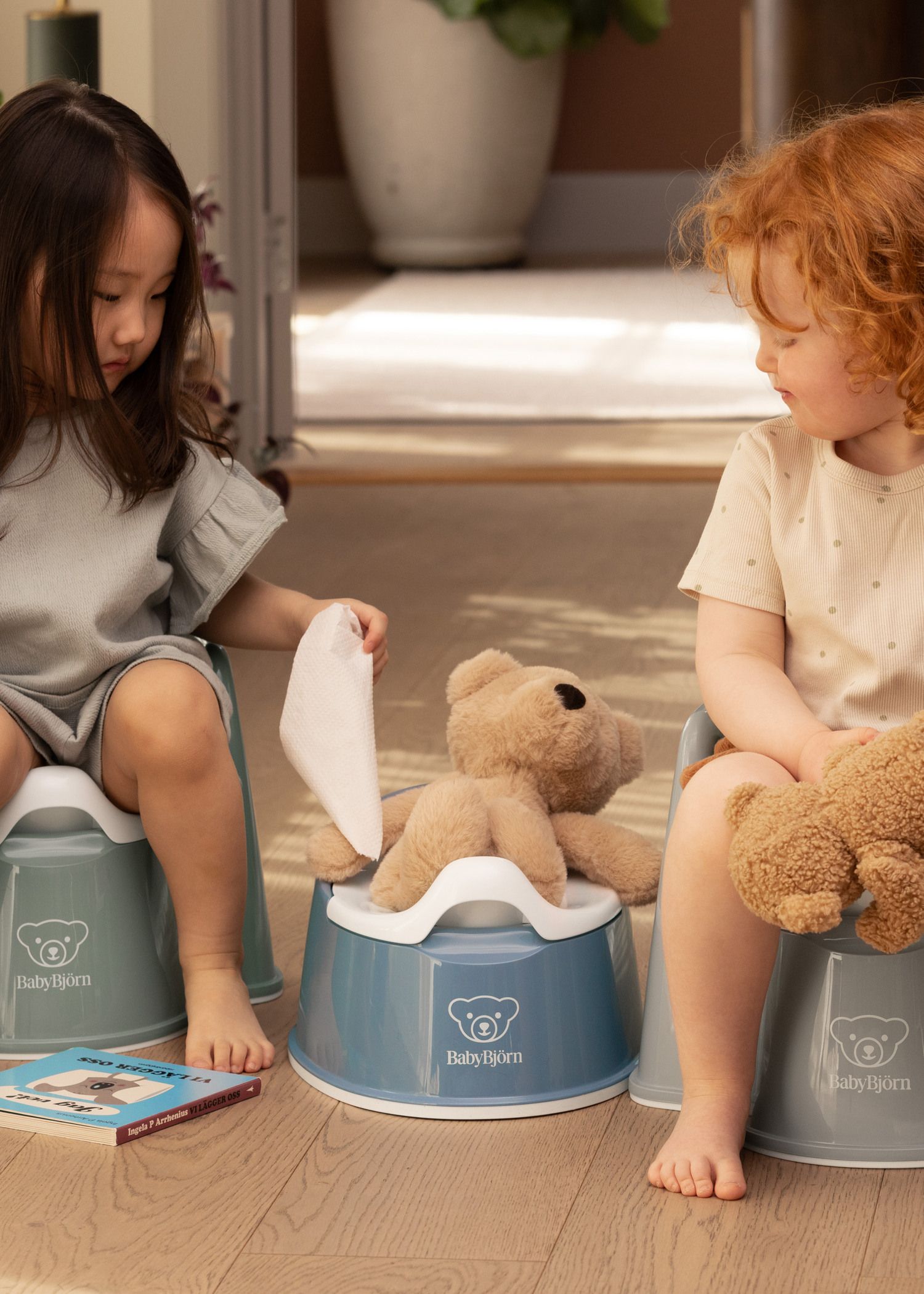 Potty training with BabyBjörn