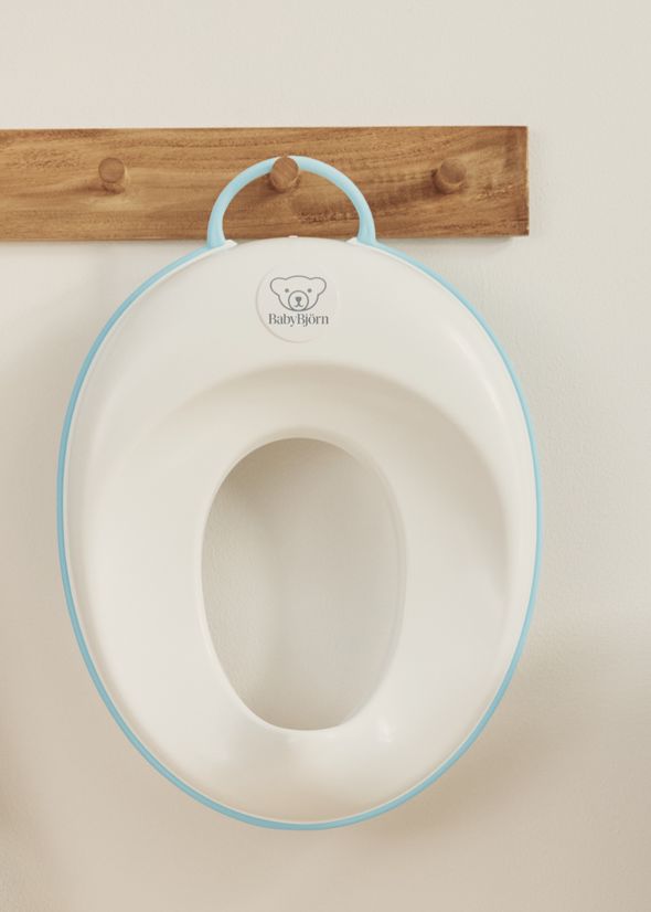 Toilet Training Seat White/Turquoise