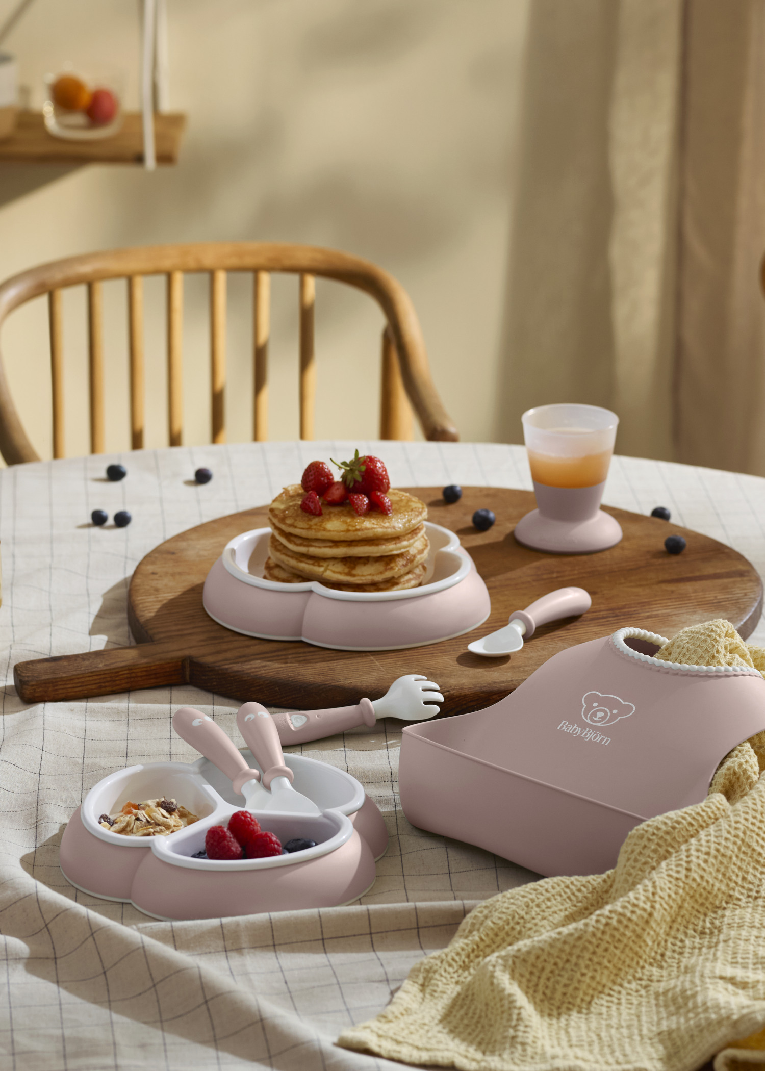 Ensemble repas, 8 pièces - Rose pastel (BabyBjörn) - Image 3