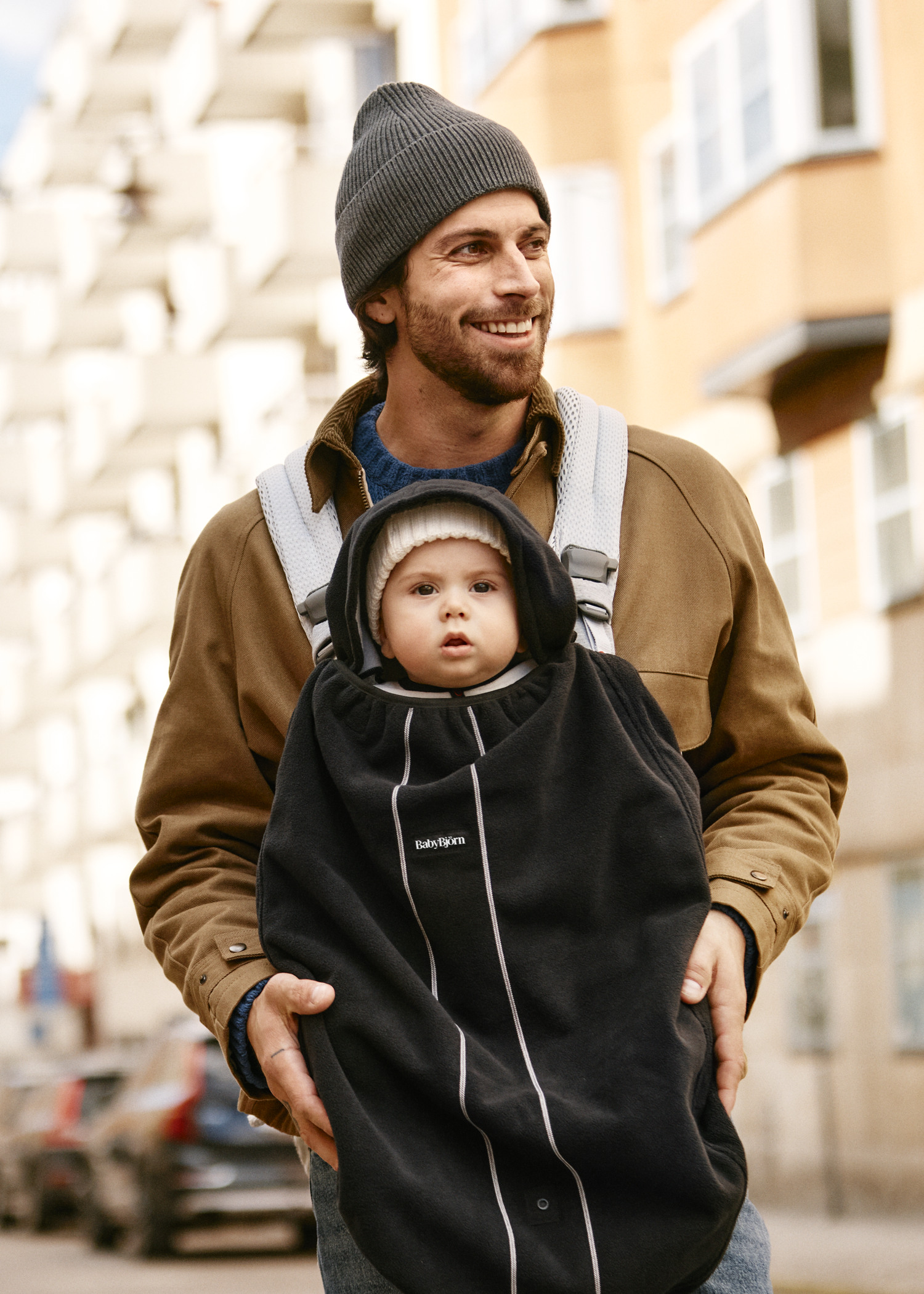 Cape Pour Porte-Bébé - Noir (BabyBjörn) - Image 7