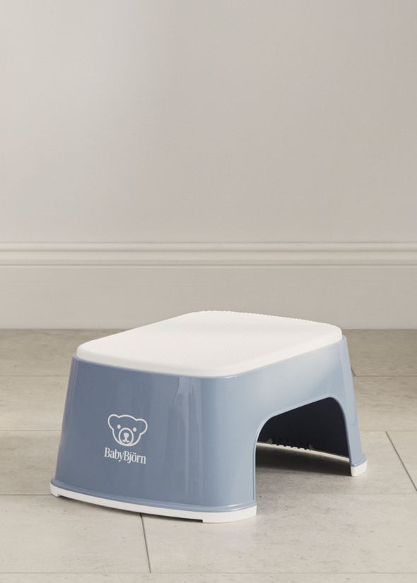 Step Stool Deep blue/White BabyBjörn