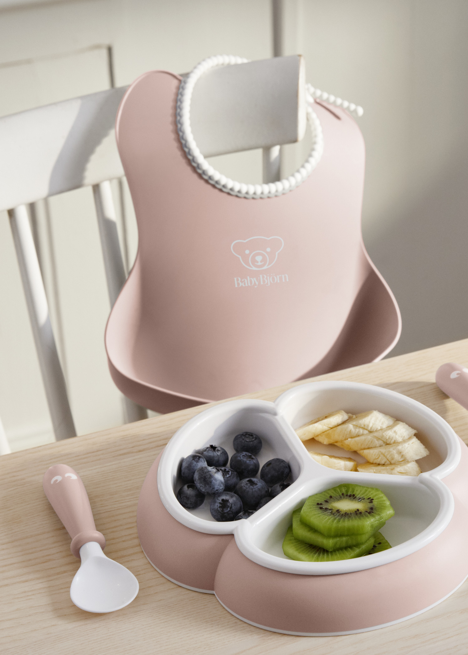 BABYBJÖRNのベビーベッド、no ベビースケール セット Mealtime Set, 4 pcs | BabyBjörn