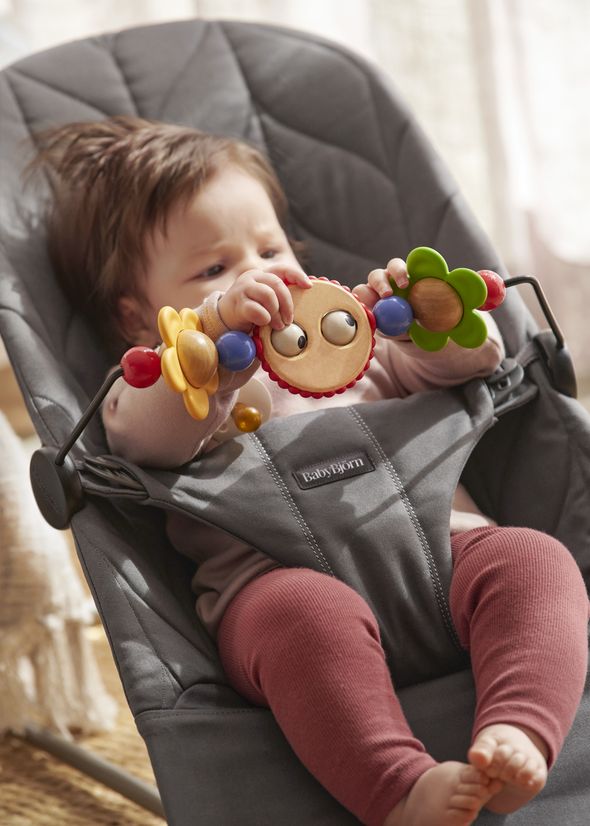 Toy bar for Bouncer from BabyBjörn - Googly eyes
