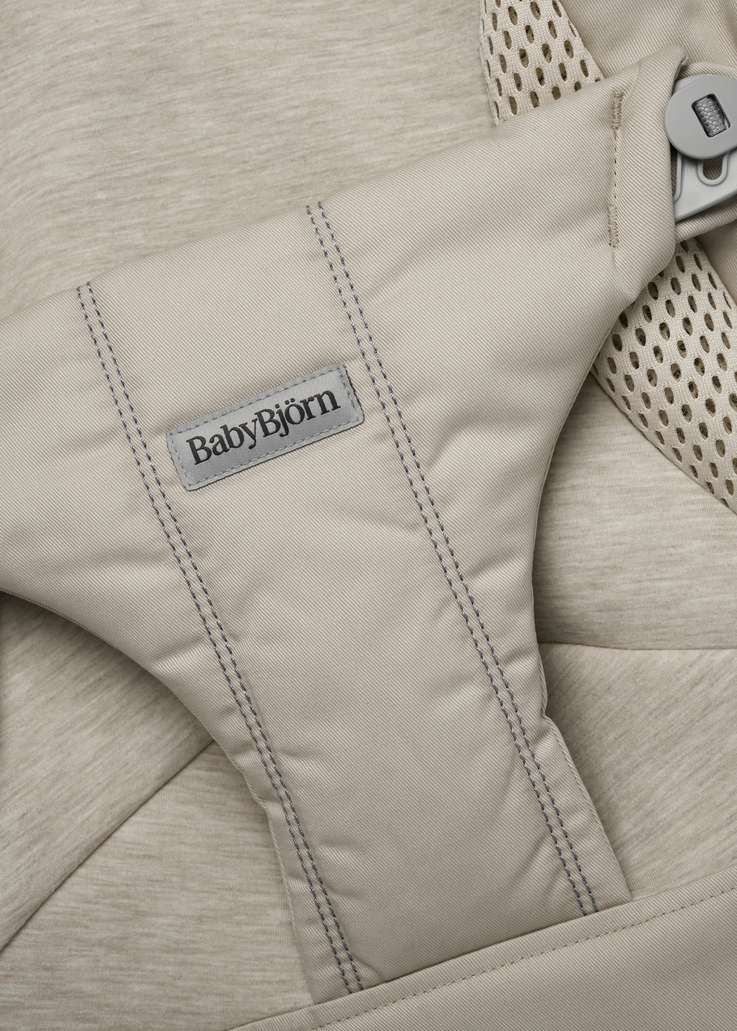 Transat Balance Soft - Gris sable / Tissé/Jersey, Tri-Fabric / Gris foncé (BabyBjörn) - Image 10