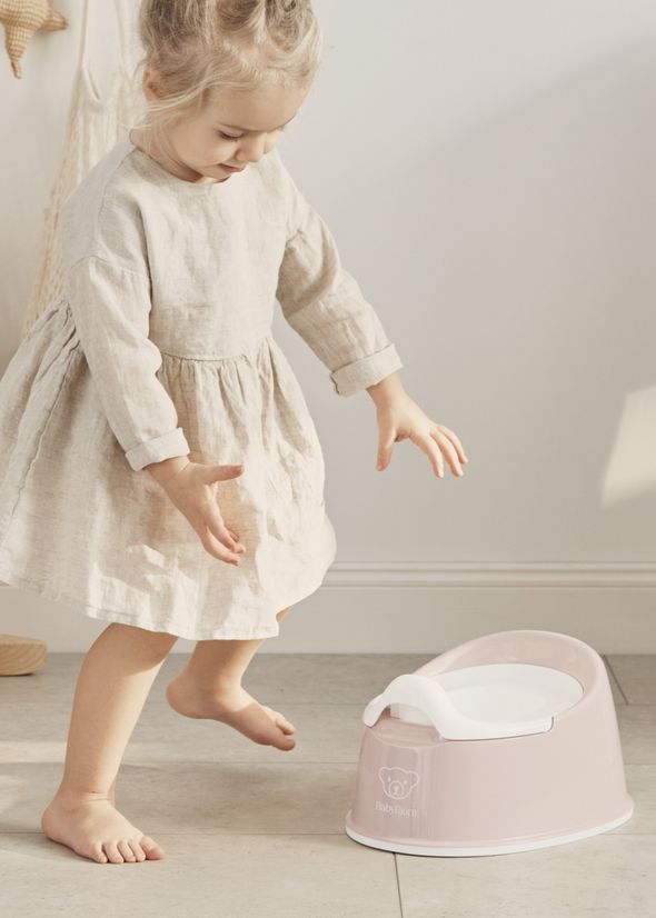 Smart Potty Powder pink/White