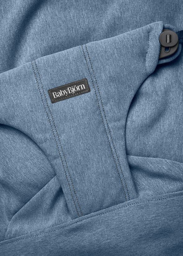 Fabric Seat in Blue Woven Mélange - BabyBjörn