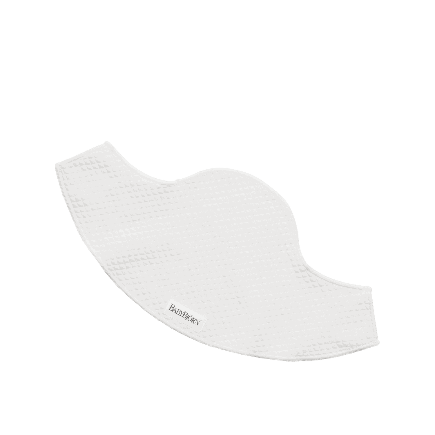 Babybjörn Unisex Infant White Bib For Baby Carrier Mini And Move, 2-Pack