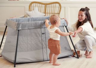 baby bjorn travel cot as playpen