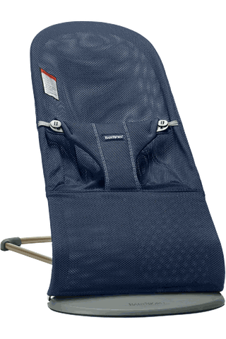 Bouncer Bliss Navy blue - Mesh - Dark gray frame BabyBjörn