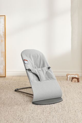 Bouncer Bliss in Light gray Woven Mélange - BabyBjörn