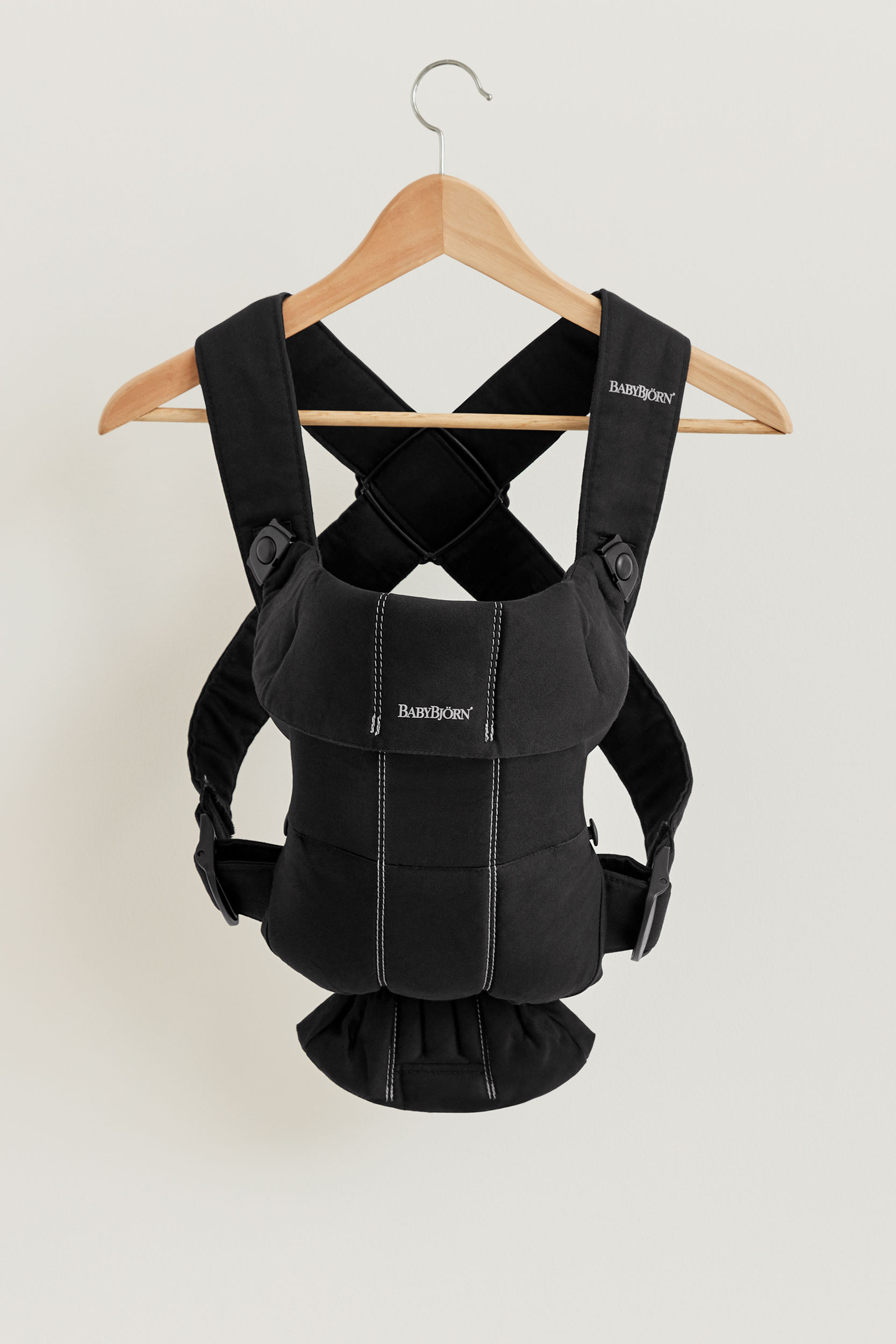 Porte-bébé Mini - Noir / Tissé (BabyBjörn) - Image 10