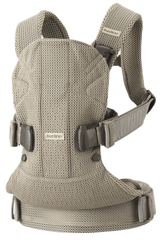 Baby Carrier One Air in Grey beige 3D Mesh - BabyBjörn