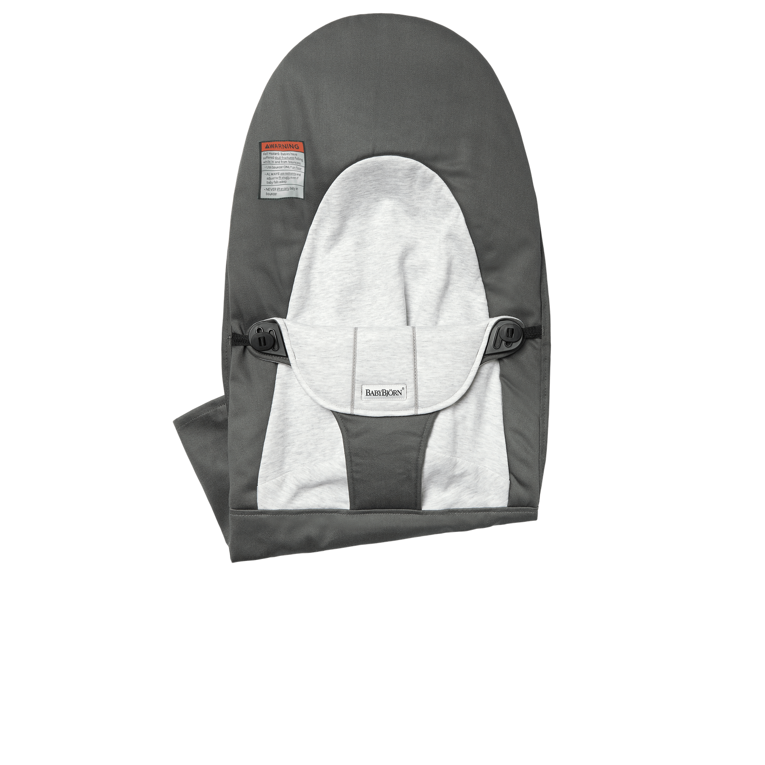 Extra Fabric Seat for Bouncer Balance Soft - Dark gray/Gray / Woven/Jersey