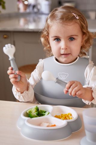 Mealtime Set 4 Set Grey BabyBjörn