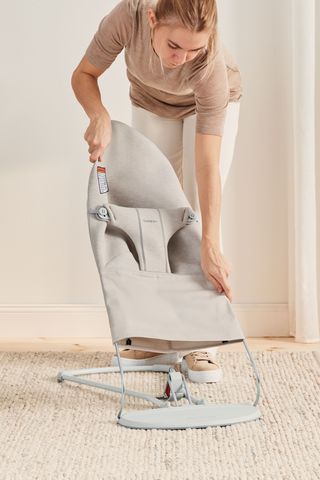 Babybjorn Bouncer Bliss 3D Jersey - Light Gray - Clement