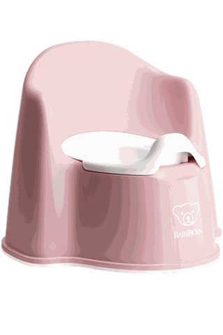 Potty Chair Powder pink/White 