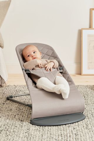 Bouncer Bliss Sand grey BabyBjörn