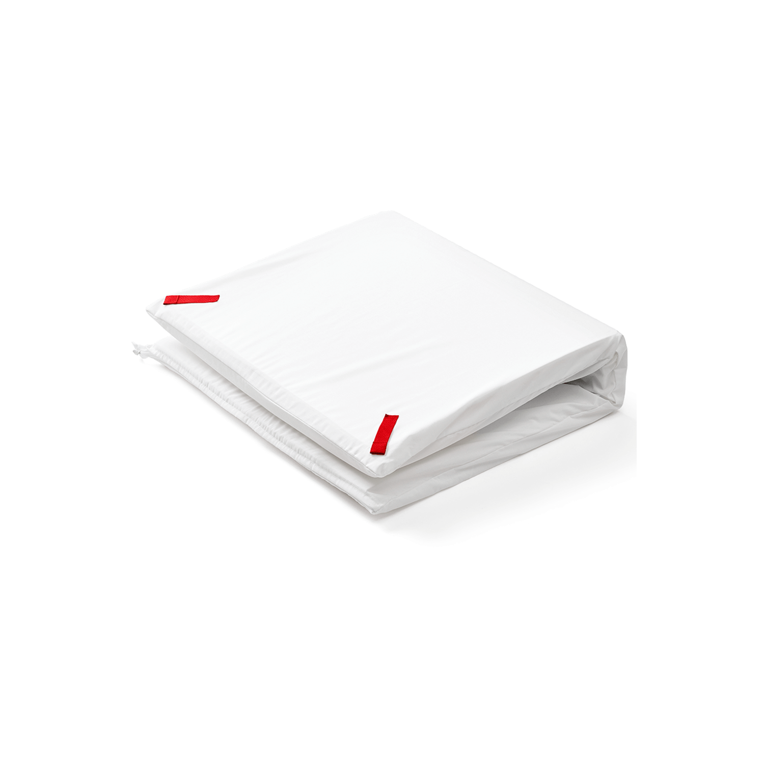 Mattress for Travel Cot - White / Cotton