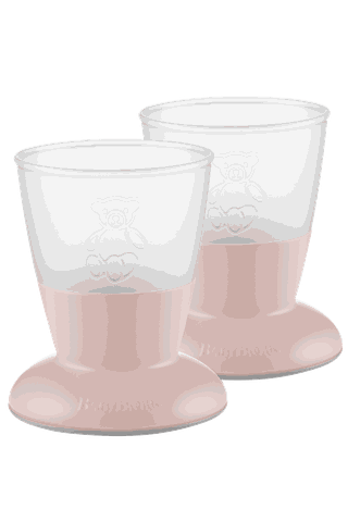 Baby Cup 2 pack Powder Pink BabyBjörn