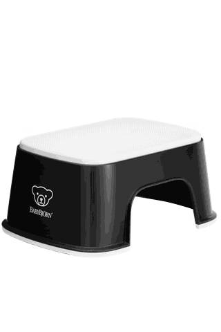 Step Stool Black/White