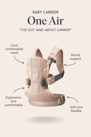 Baby Carrier One Air in flexible, airy mesh | BabyBjörn