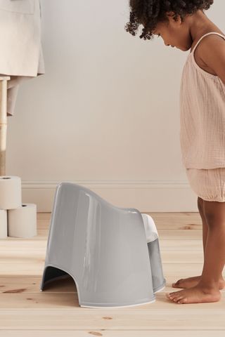 Potty Chair Gray/White