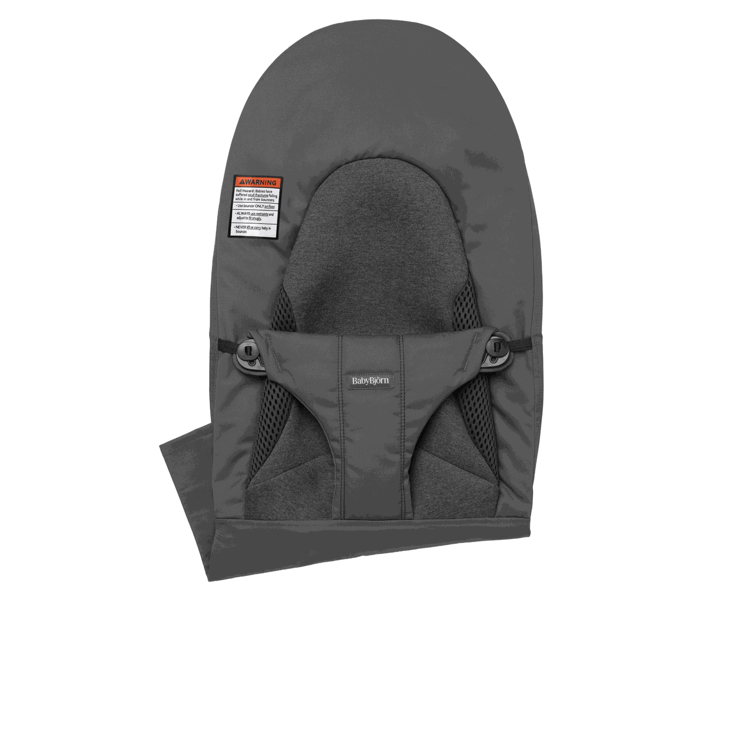 Extra Fabric Seat for Bouncer Bliss - Dark gray / Woven/Jersey, Tri-Fabric