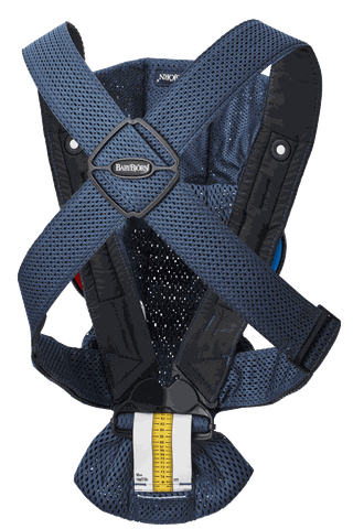 Baby Carrier Mini in Navy blue 3D mesh - BabyBjörn