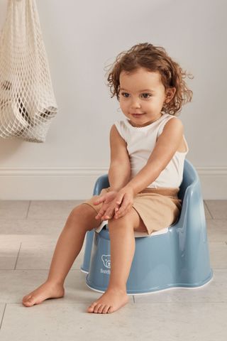 Potty Chair Deep blue/White 