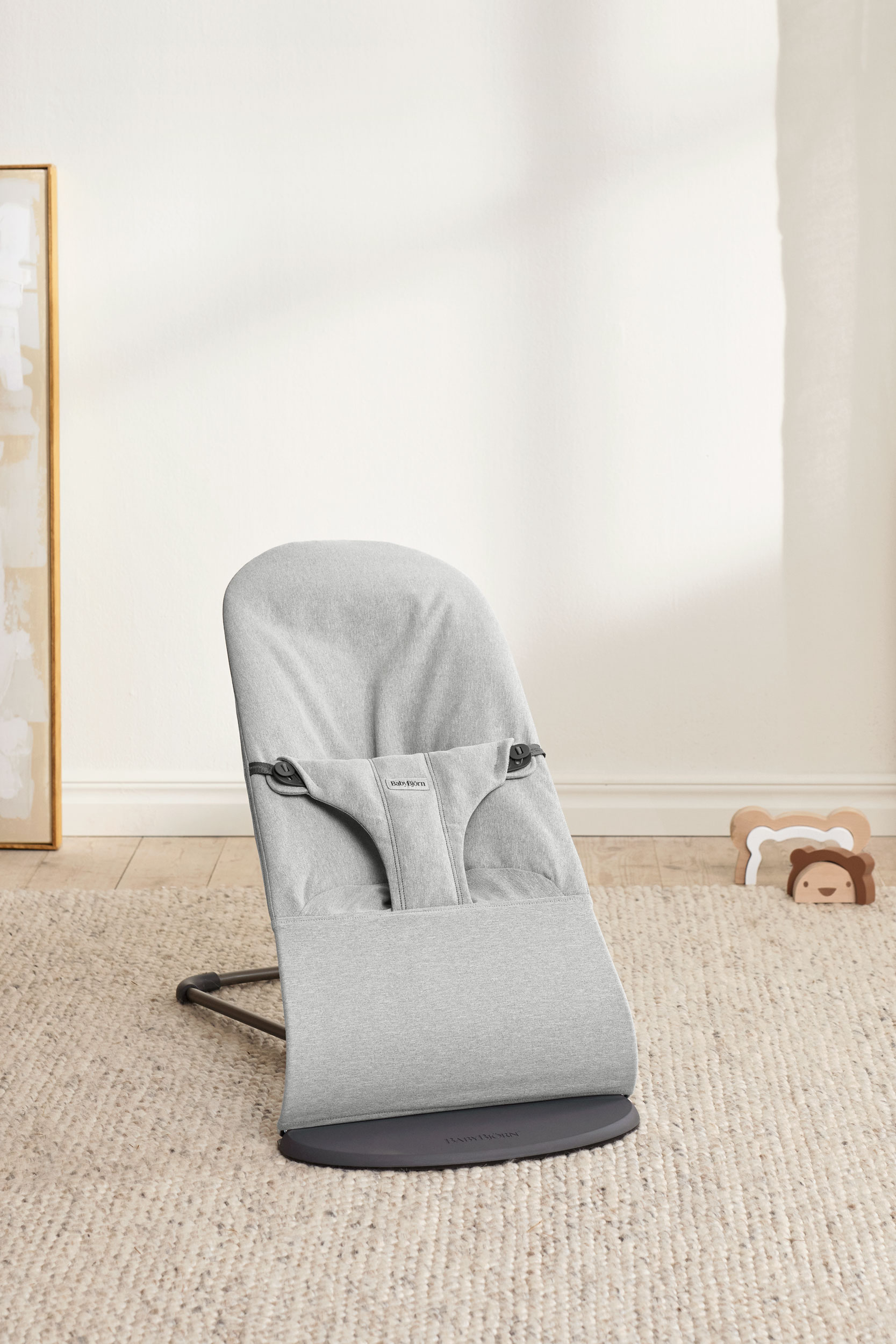 Transat Bliss - Gris clair / Tissé chiné / Gris foncé (BabyBjörn) - Image 10