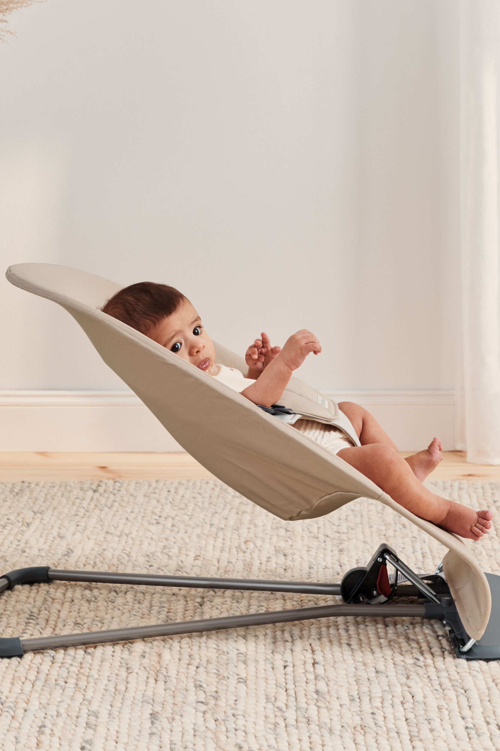 BABYBJÖRN バウンサー 2台セット ベージュ Balance Soft 2-in-1 bouncer to toddler chair | BabyBjörn
