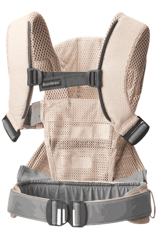 Baby Carrier One Air in pearly pink 3d Mesh - BabyBjörn