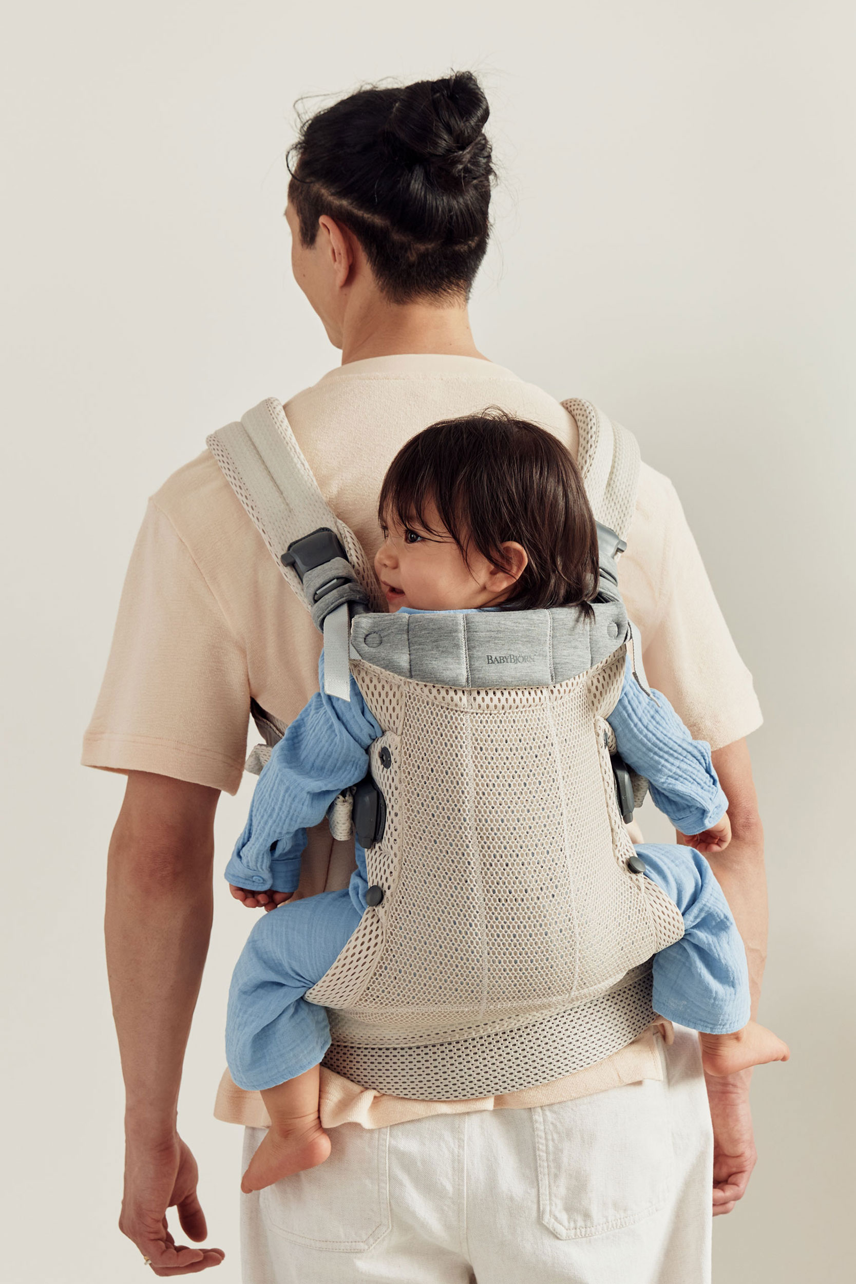 Porte-Bébé Harmony - Crème / Mesh 3D (BabyBjörn) - Image 10