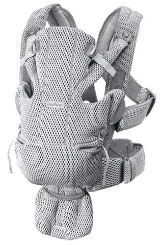 Baby Carrier Free in Gray 3D Mesh - BabyBjörn