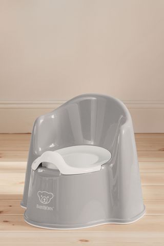 Potty Chair Gray/White 