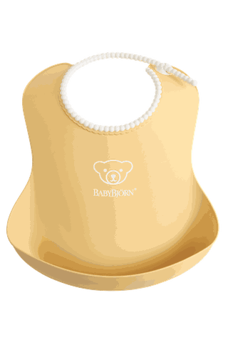 Baby Bib 1 pack Powder Yellow BabyBjörn