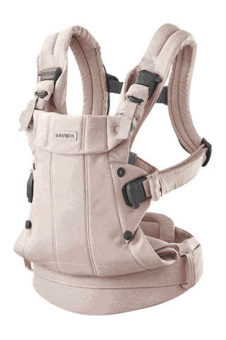 Baby Carrier Harmony in Light pink Woven Mélange - BabyBjörn