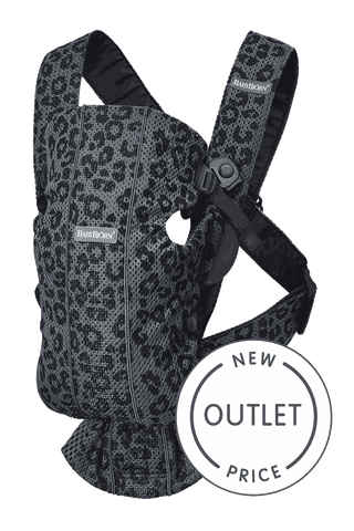 Baby Carrier Mini - 3D Mesh, Anthracite/Leopard